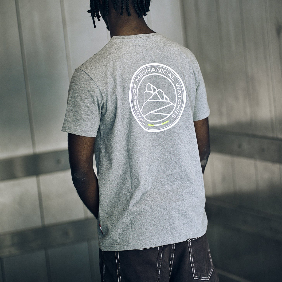 T-shirt Grigio Medio - M