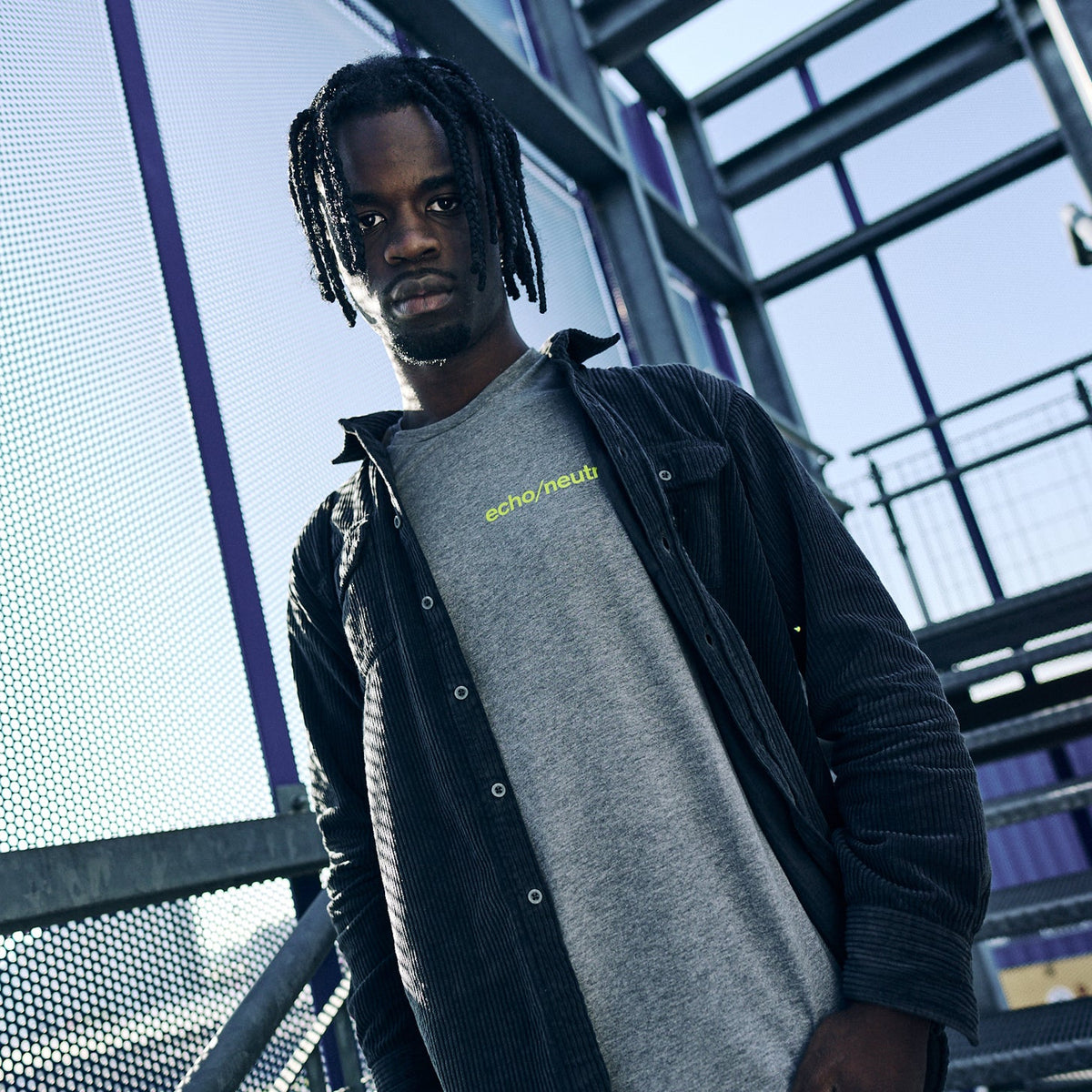 T-shirt Grigio Medio - M