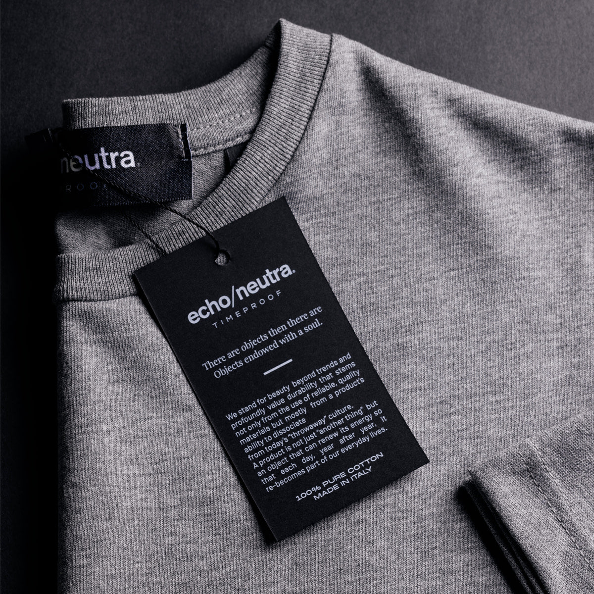 T-shirt Grigio Medio - M