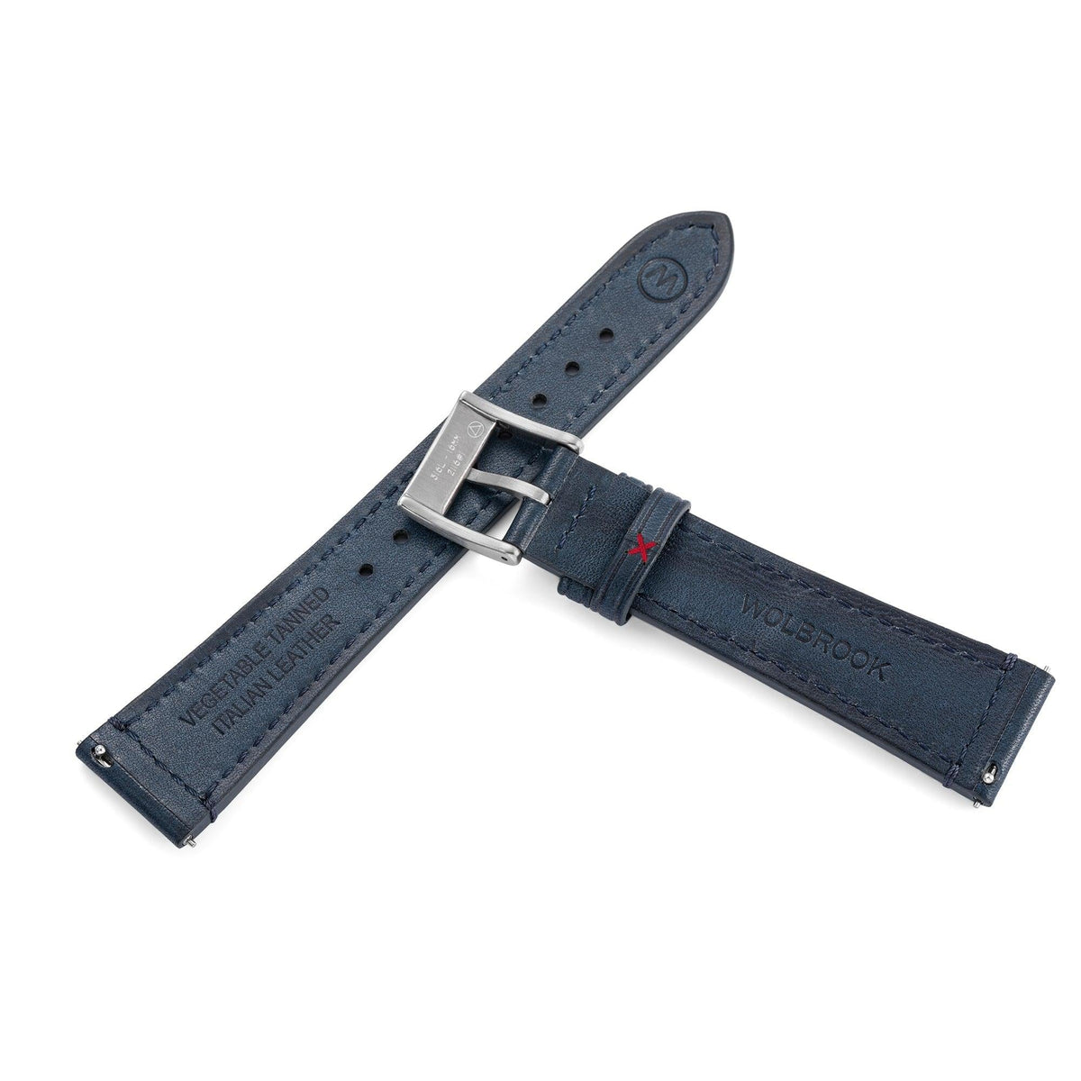 Outrider Automatic Watch – Blue - Blue Leather Strap