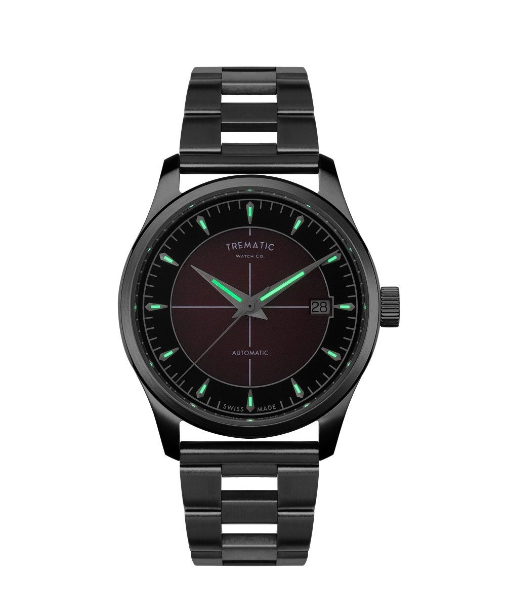 ZY6 borgogna 38 mm bracelet by Forstner