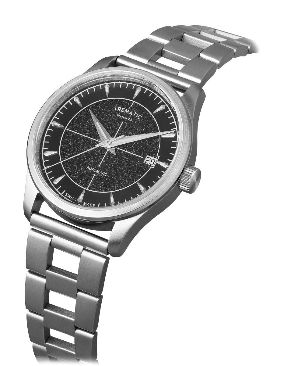 ZY6 ossidiana 38 mm bracelet by Forstner