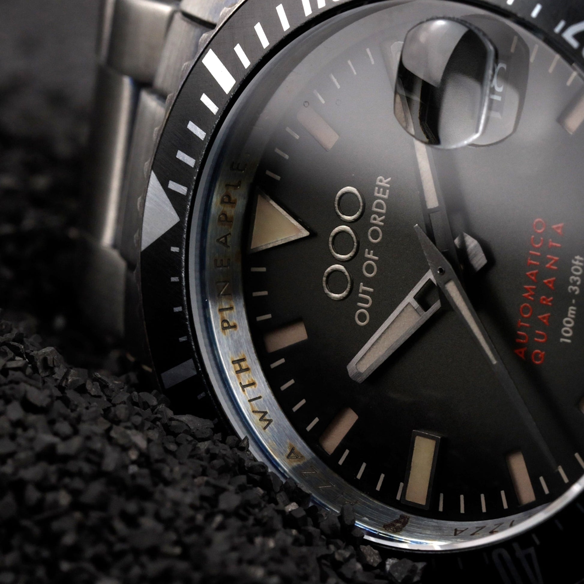 BLACK AUTOMATICO QUARANTA - ULTRA DISTRESSED