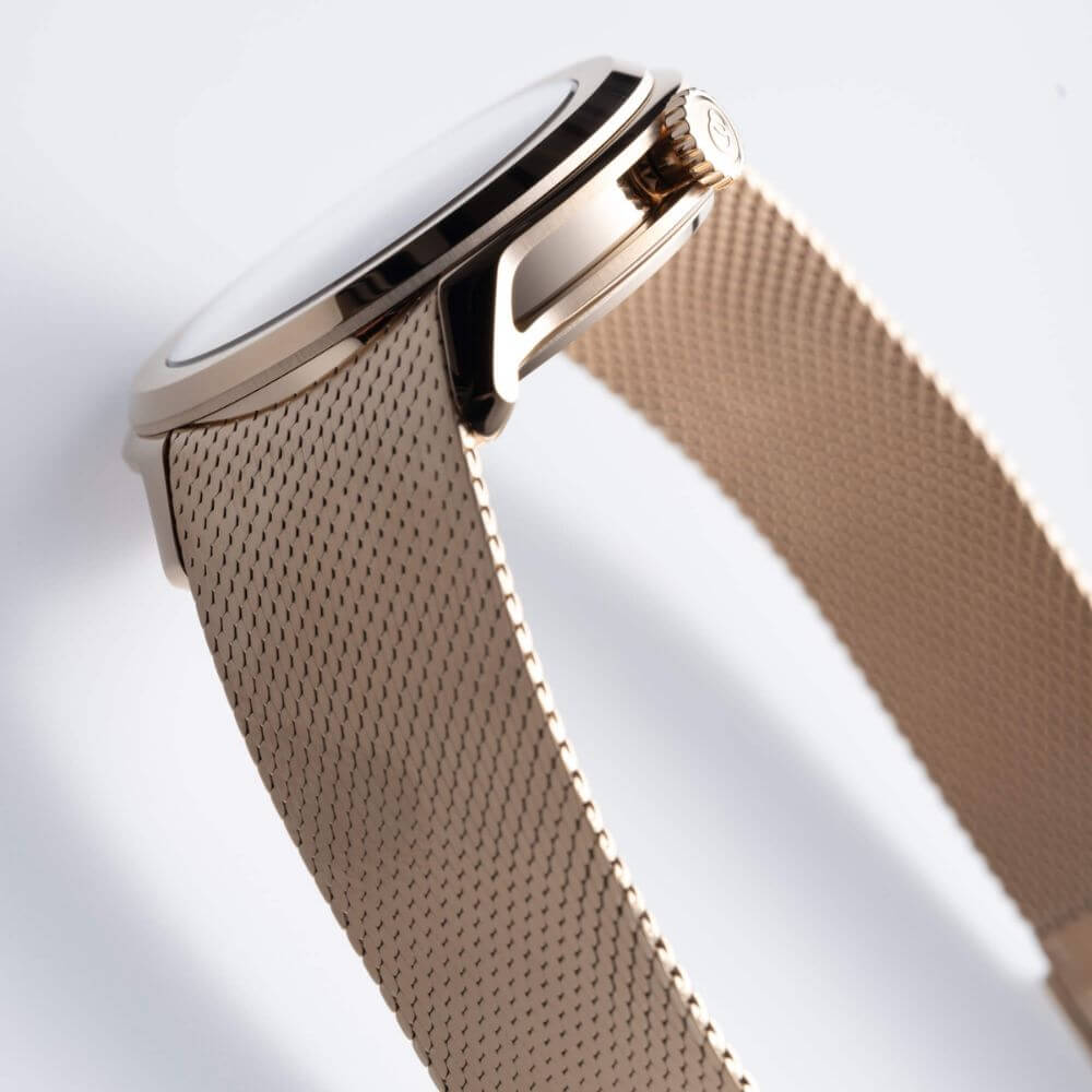 Ecce Lys - Leather strap - Grained Brown
