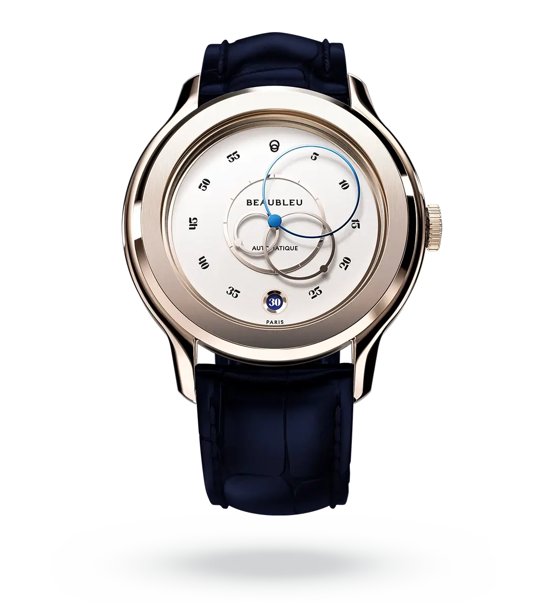 Ecce Lys - Leather strap - Grained Brown