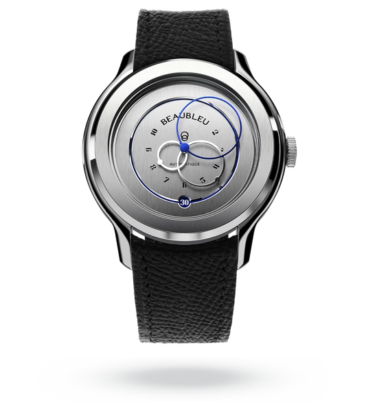 Ecce Vesperal - Leather strap - Grained Black