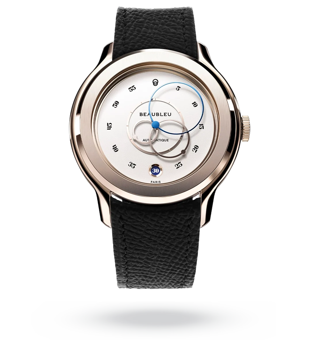 Ecce Lys - Leather strap - Grained Cognac