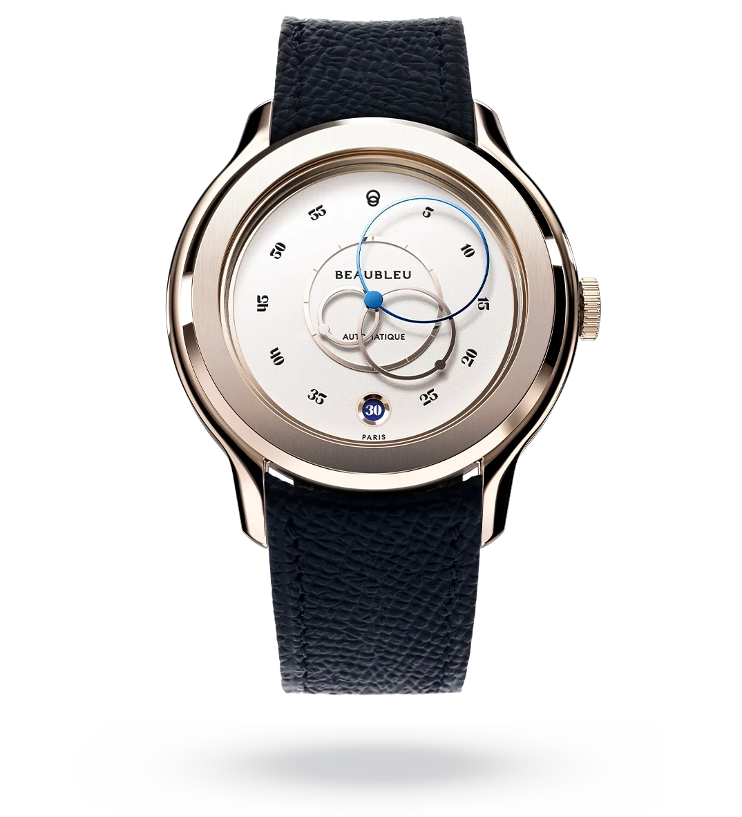 Ecce Lys - Leather strap - Grained Brown