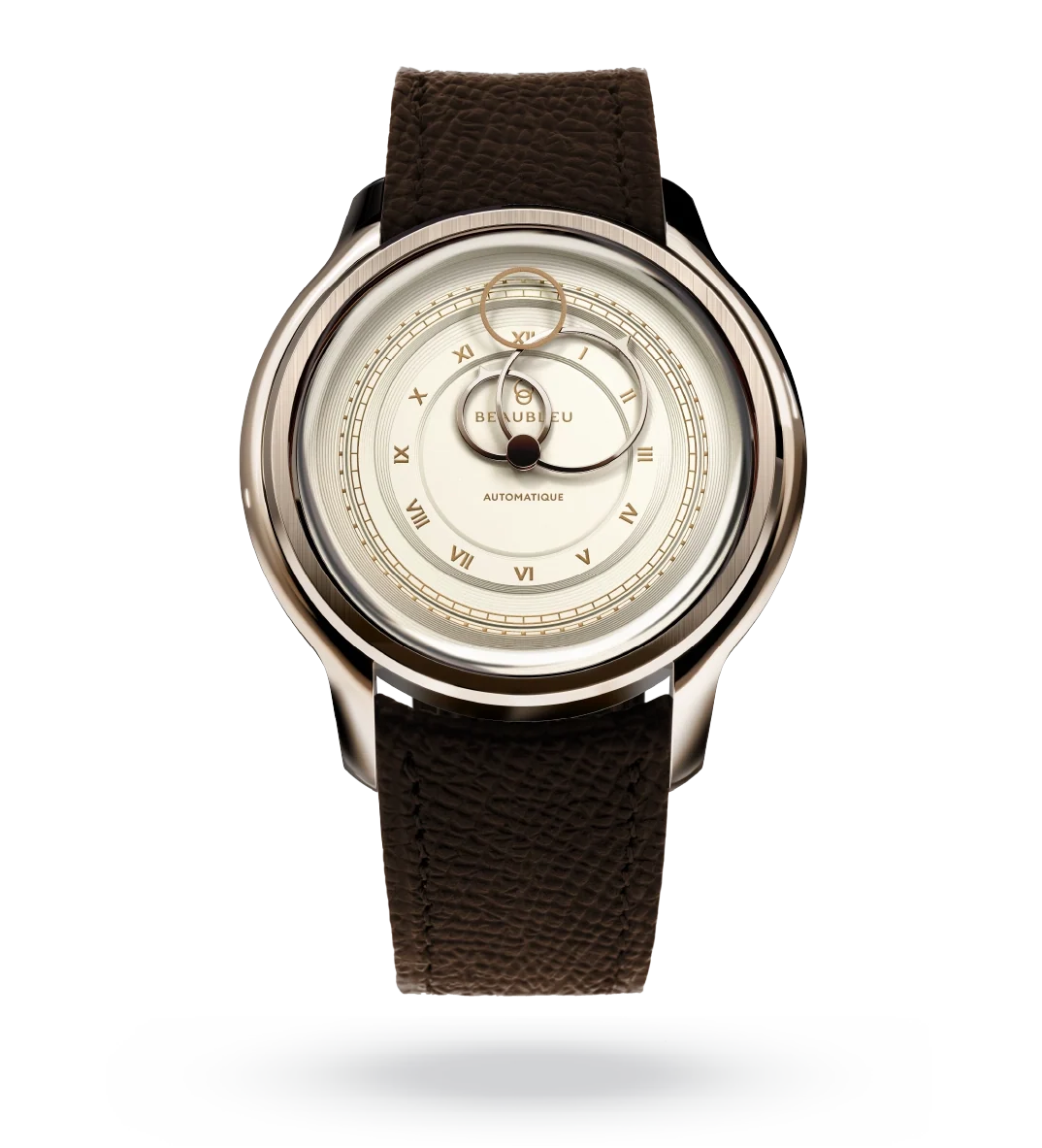 La Pièce n°1 - Champagne - Rose Gold Steel Strap