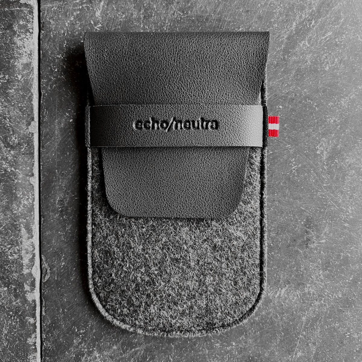 Custodia per orologio feltro e pelle